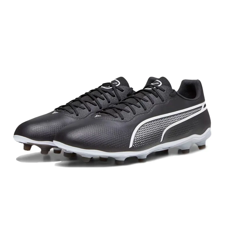Imagen 1 de 6 de Botines Puma King Pro Fg/Ag-NEGRO/BLANCO