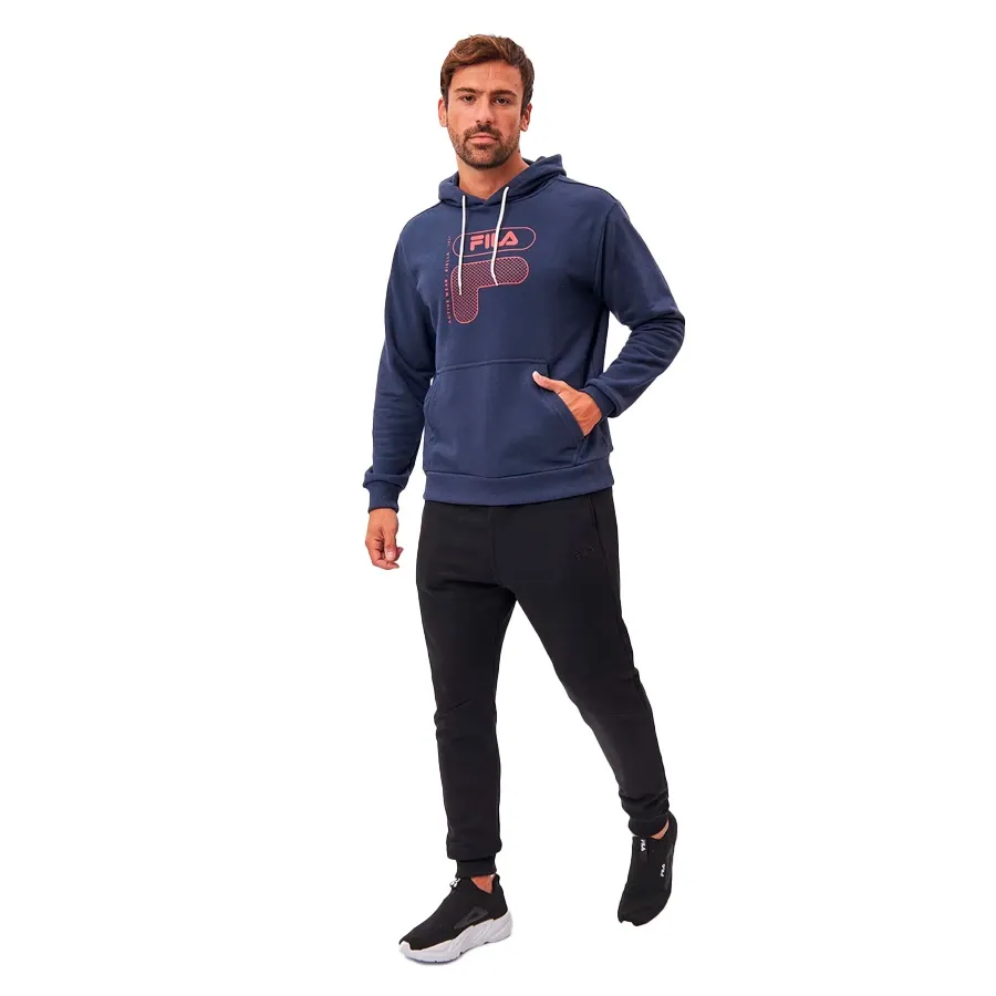 Imagen 2 de 4 de Buzo Fila Canguro Flint-MARINO