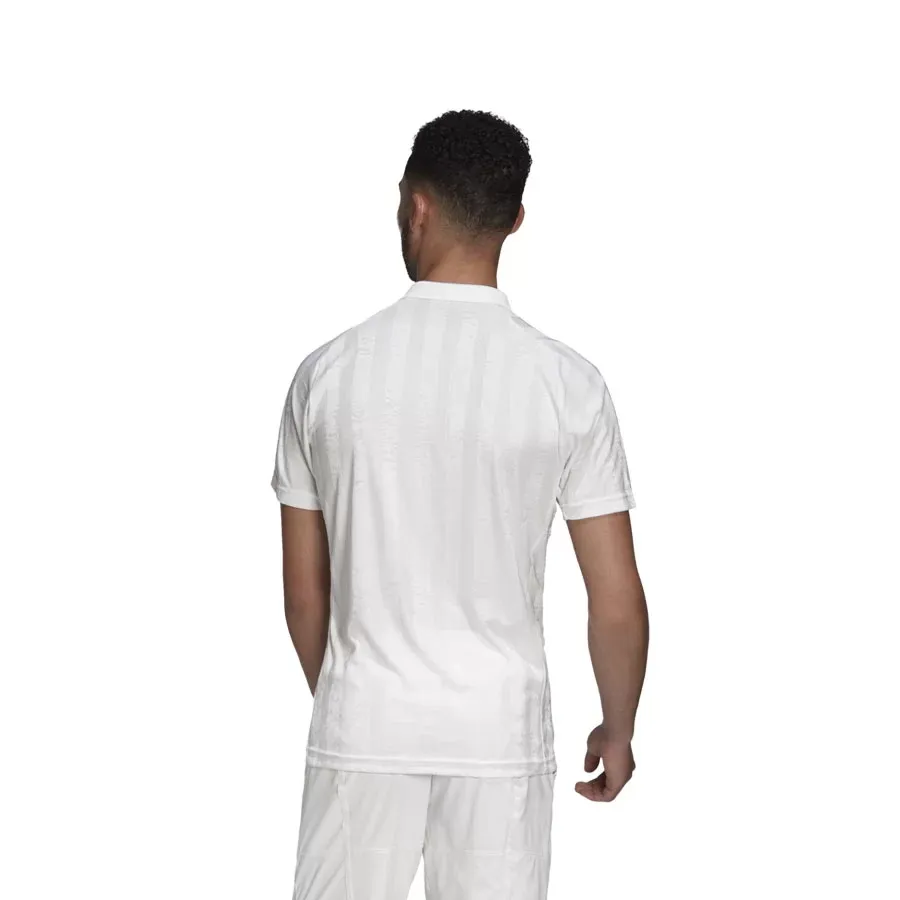 Imagen 1 de 6 de Remera adidas De Tenis Freelift Engineered-BLANCO/ROJO