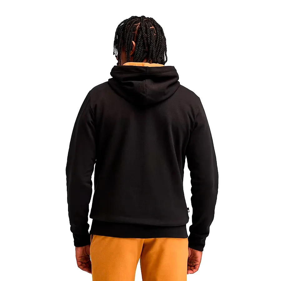 Imagen 1 de 3 de Buzo Timberland Northwood Tree Logo Brushed Back-NEGRO/CAMEL