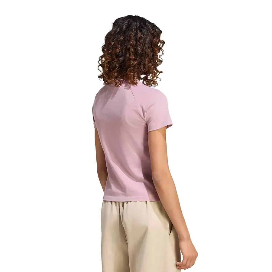Imagen 1 de 5 de Remera adidas originals Essentials Slim Tee-ROSA
