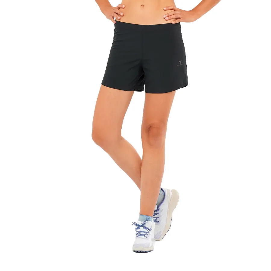 Imagen 2 de 5 de Shorts Salomon Cross 5"-NEGRO