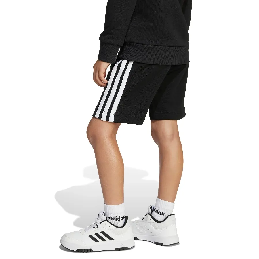 Imagen 3 de 5 de adidas Shorts  Essentials Kids-NEGRO/BLANCO