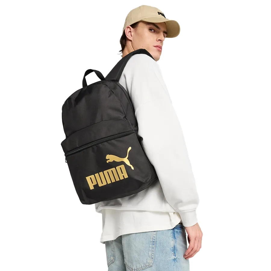 Imagen 2 de 3 de Mochila Puma Phase III-NEGRO/ORO