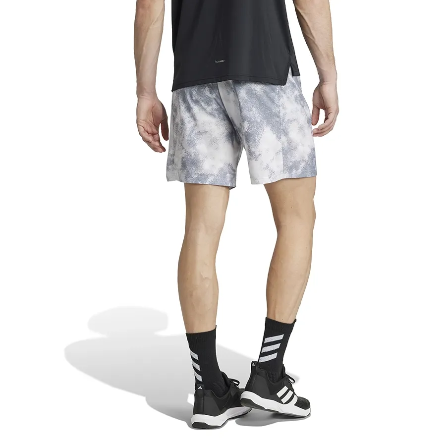 Imagen 1 de 5 de Shorts adidas Seasonal All Over Print-GRIS/BLANCO