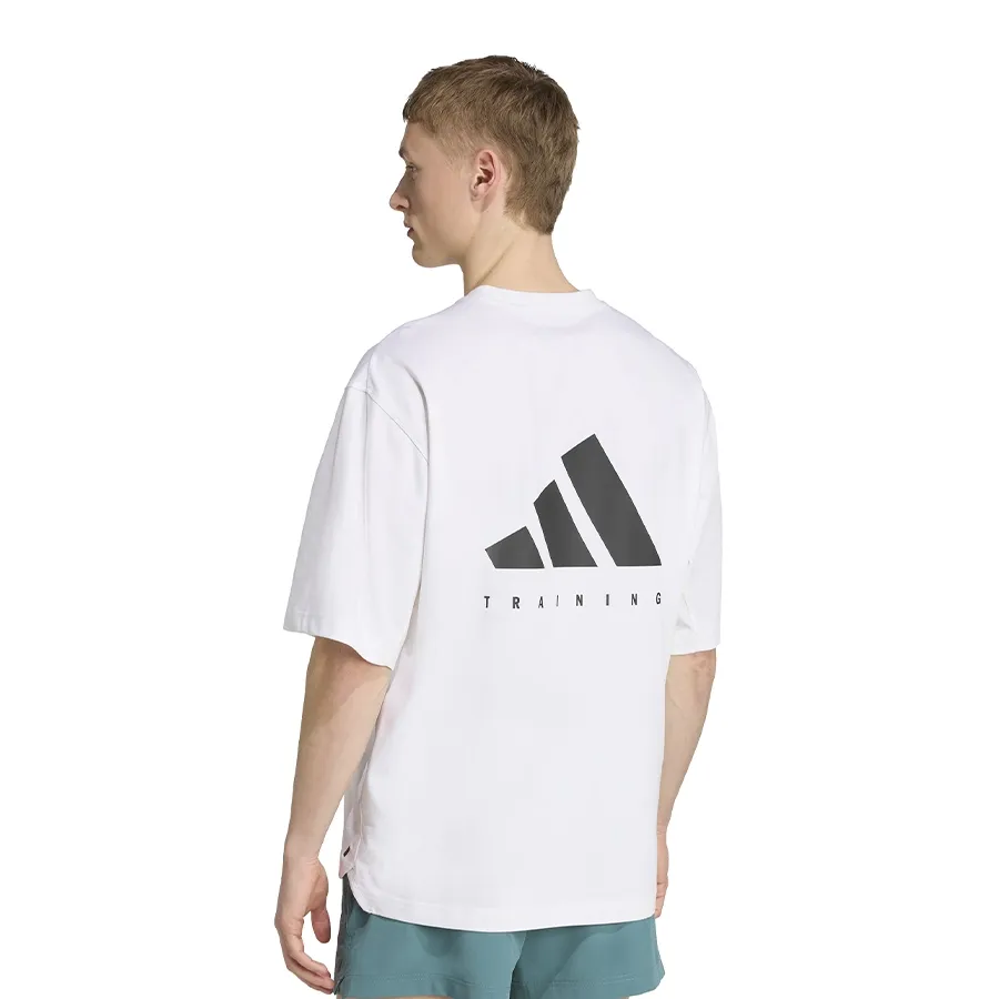 Imagen 2 de 6 de Remera adidas Power Oversize Tee-BLANCO