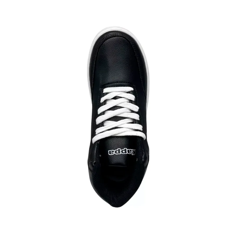 Imagen 3 de 7 de Zapatillas Kappa Logo Linate Mid Kids-NEGRO