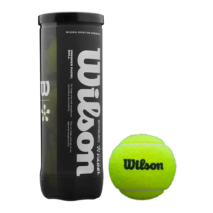 Imagen 0 de 3 de Pelota Wilson Premier Padel X3-AMARILLO