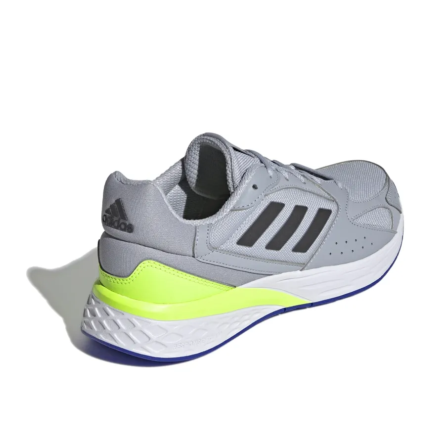 Imagen 1 de 6 de Zapatillas adidas Response Run-GRIS/NEGRO/VERDE FLUOR