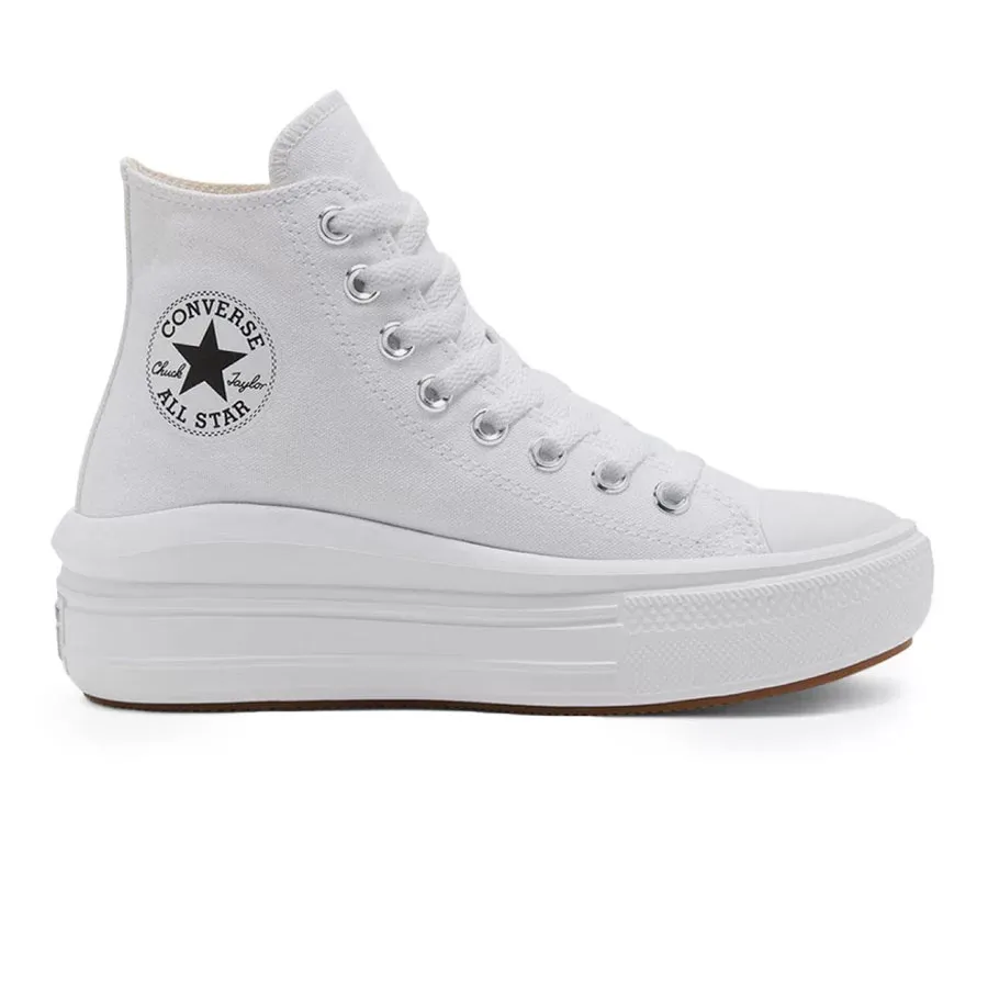 Imagen 0 de 4 de Zapatillas Converse Chuck Taylor All Star Move Hi-BLANCO/BLANCO