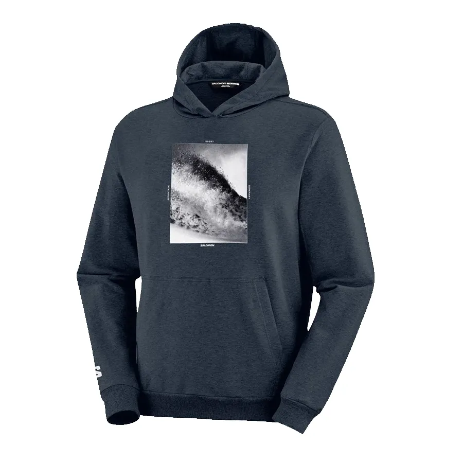 Imagen 0 de 1 de Buzo Salomon Mtn Sport Lt Hoodie-MARINO