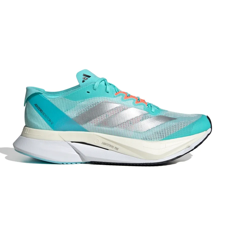 Imagen 0 de 7 de Zapatillas adidas Adizero Boston 12-VERDE AGUA/PLATA/NARANJA