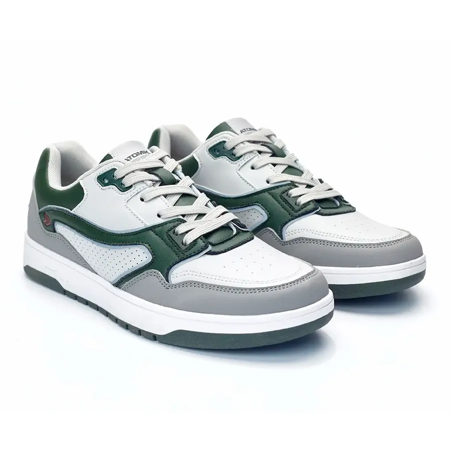 Imagen 1 de 5 de Zapatillas Atomik Fackie-VERDE MILITAR/GRIS