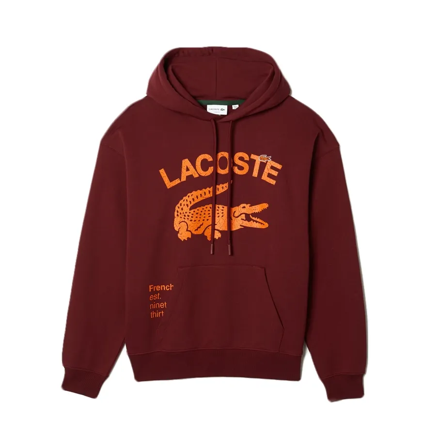 Imagen 0 de 5 de Buzo Lacoste Crocodile-BORDO