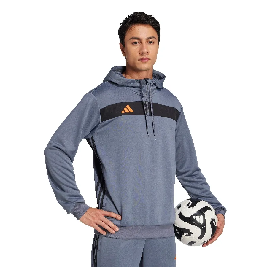 Imagen 1 de 4 de Buzo adidas Tiro 25 Essentials-GRIS/NEGRO/NARANJA