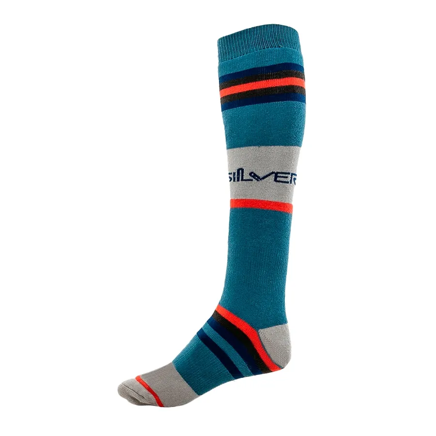 Imagen 1 de 2 de Medias Quiksilver Snow Summit-CELESTE/GRIS