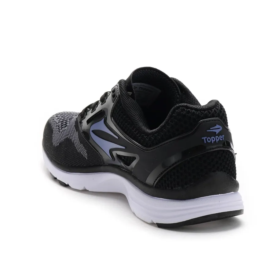 Imagen 1 de 5 de Zapatillas Topper Lady Move Knit-NEGRO/GRAFITO