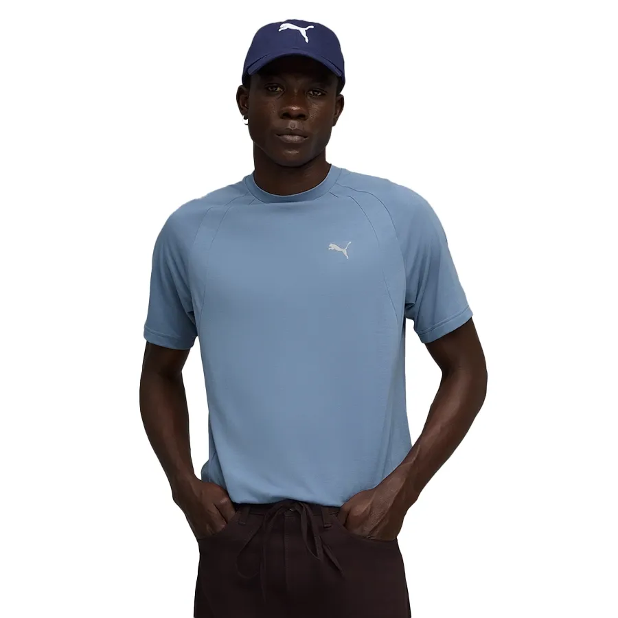 Imagen 0 de 4 de Remera Puma Evostripe Tee-CELESTE