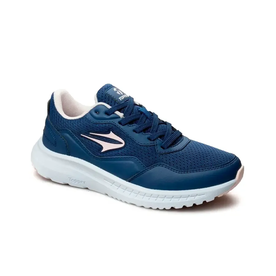 Imagen 1 de 4 de Zapatillas Topper Wind 5-AZUL MARINO/BLANCO