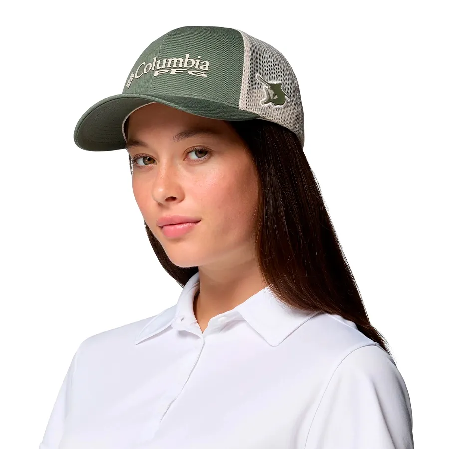 Imagen 2 de 6 de Gorra Columbia Logo Mesh-VERDE/BEIGE