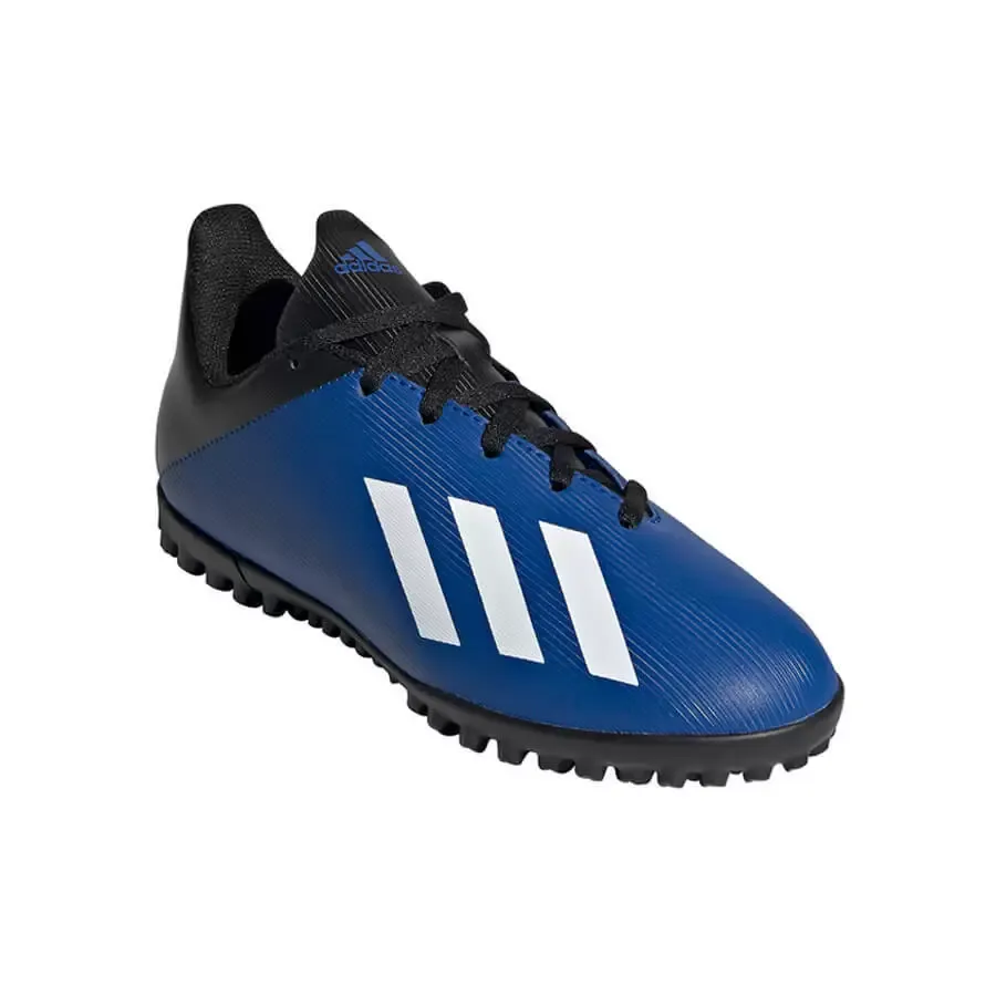 Imagen 3 de 5 de Botines adidas X 19.4 Tf J-AZUL/NEGRO
