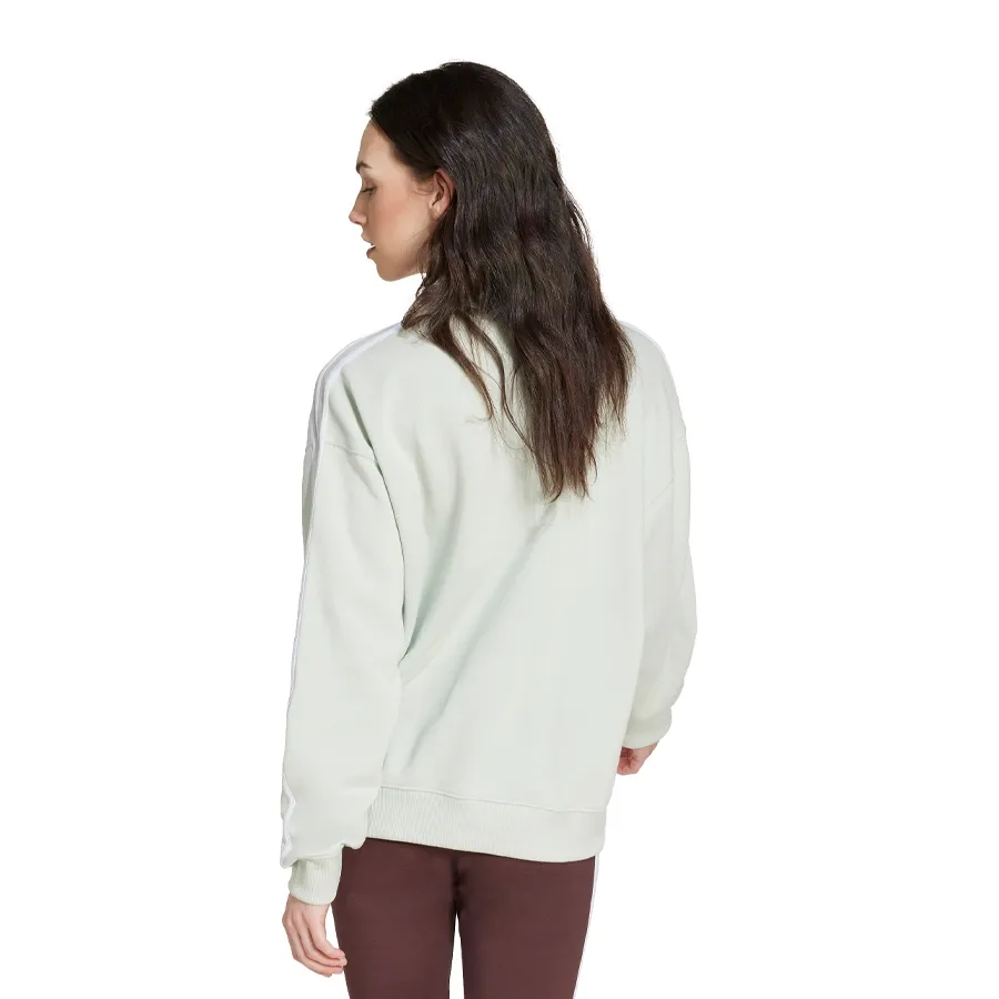 Imagen 1 de 5 de Buzo adidas Essentials 3 Stripes-VERDE AGUA/BLANCO