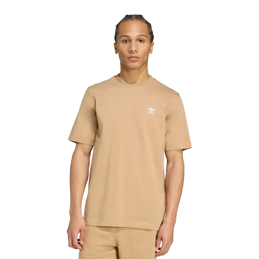 Imagen 1 de 6 de Remera adidas originals Essentials Trifolio-BEIGE