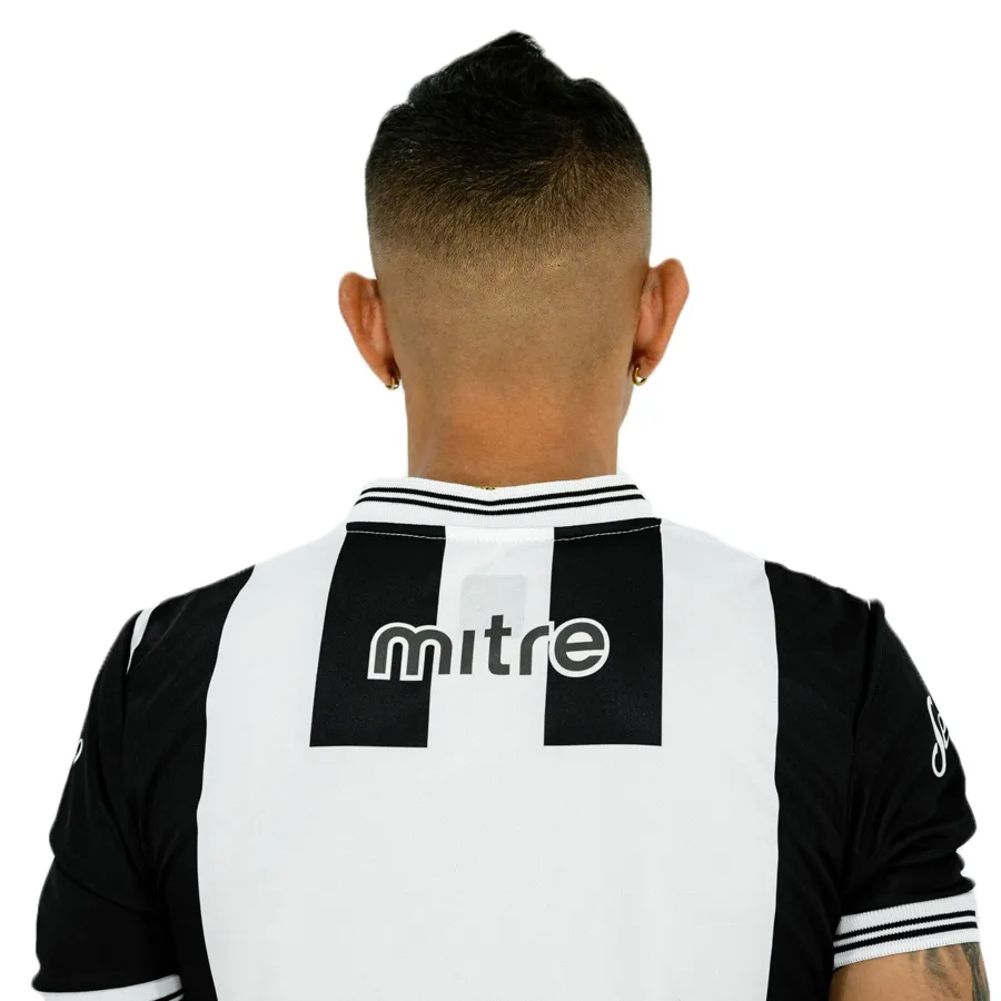 Imagen 5 de 9 de Camiseta Mitre Oficial Gimnasia y Esgrima 22-NEGRO/BLANCO
