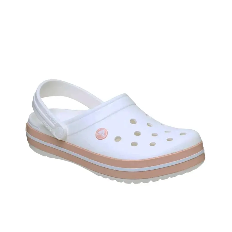 Imagen 1 de 5 de Sandalias Crocs Crocband-BLANCO/BEIGE