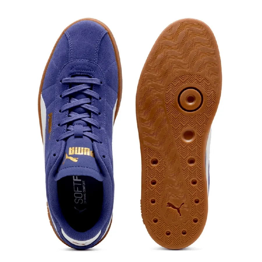 Imagen 3 de 6 de Zapatillas Puma Club II-MORADO/BLANCO/CARAMELO
