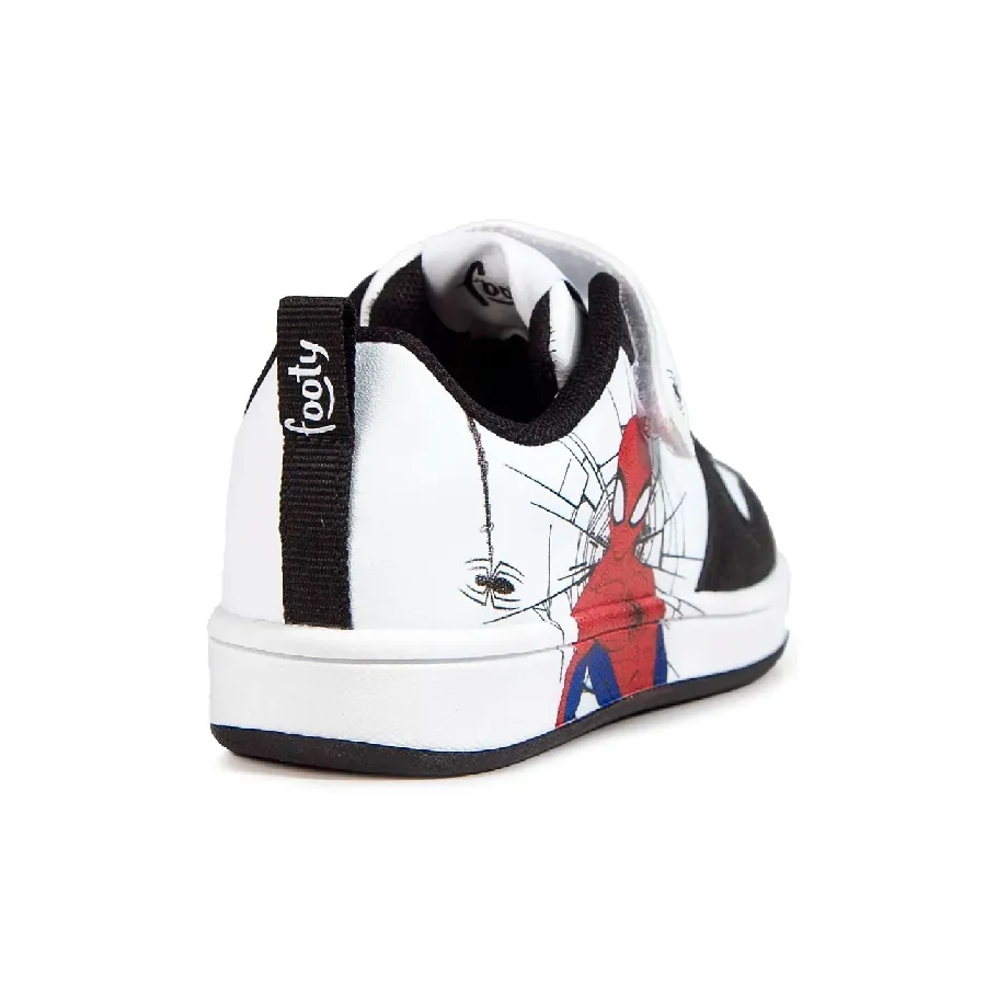 Imagen 1 de 4 de Zapatillas Footy Spiderman-BLANCO/NEGRO