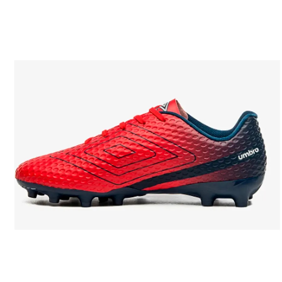 Imagen 2 de 7 de Botines Umbro Warskin Fg-ROJO/MARINO/BLANCO