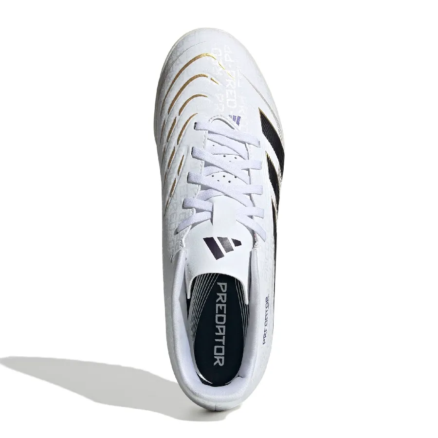 Imagen 3 de 7 de Botines adidas Predator Club Tf-BLANCO/NEGRO