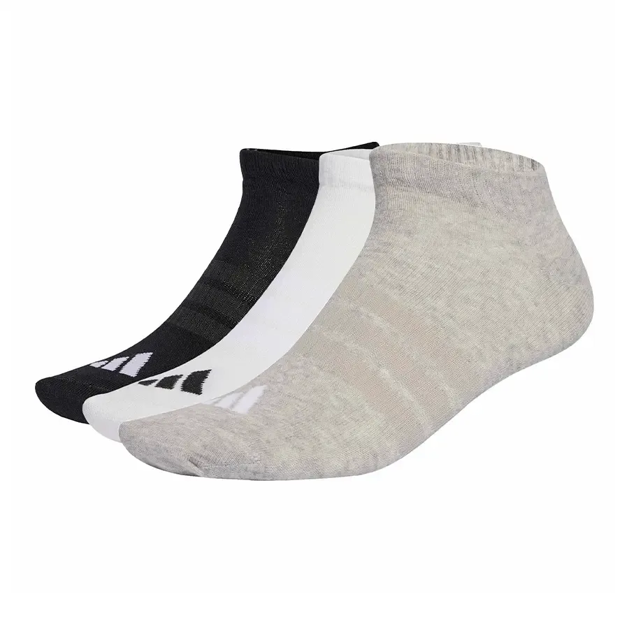 Imagen 0 de 4 de Medias adidas ThinLight Essentials-GRIS/BLANCO/NEGRO