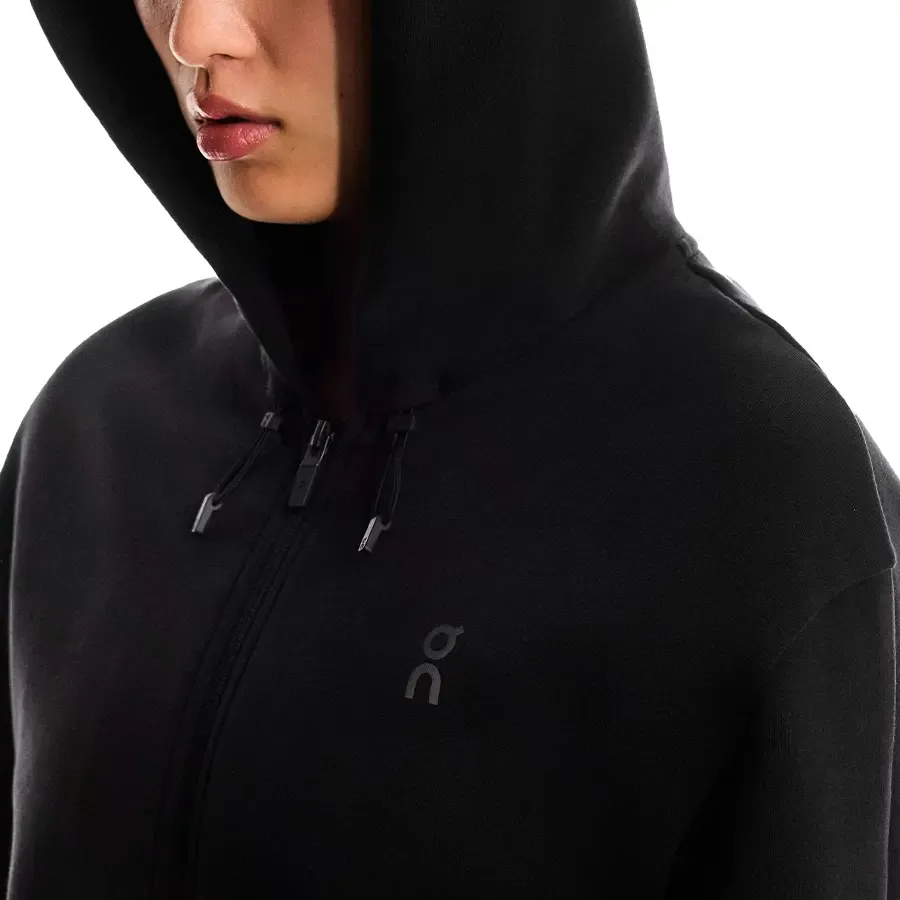 Imagen 2 de 6 de Campera On Focus Tech Zip-NEGRO