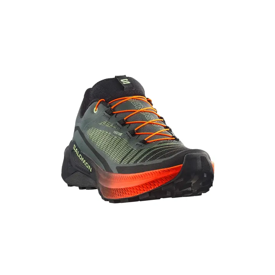 Imagen 1 de 6 de Zapatillas Salomon Genesis 2-NEGRO/VERDE/NARANJA