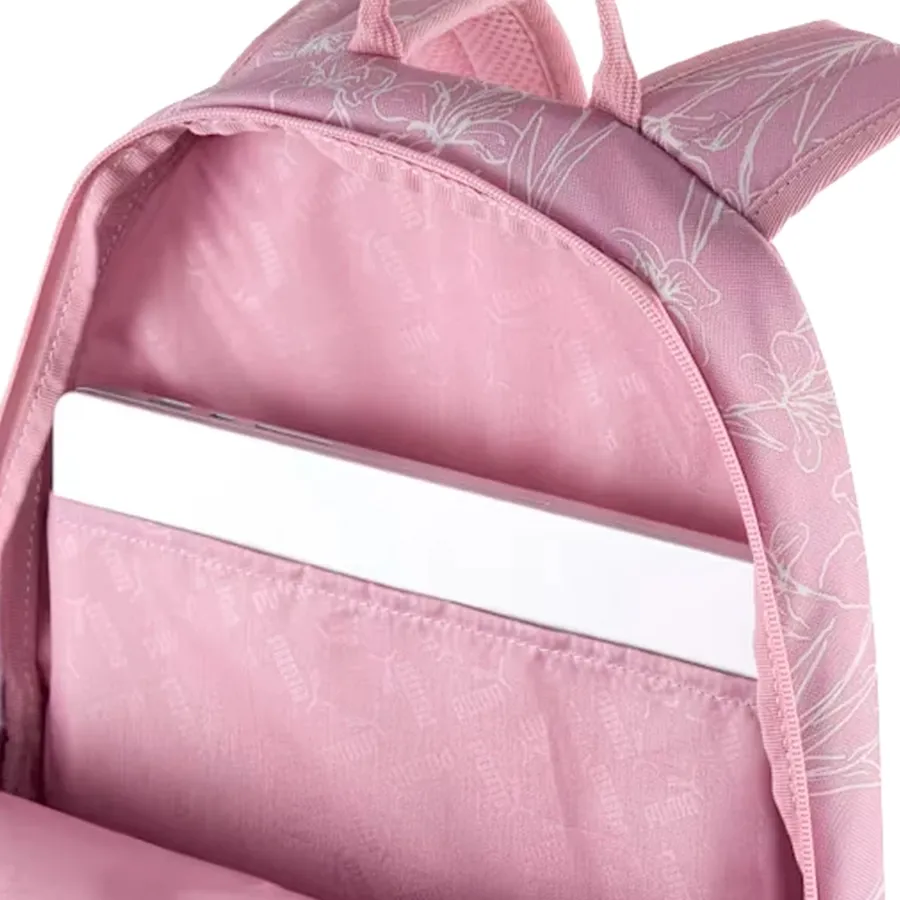 Imagen 3 de 4 de Mochila Puma Academy-ROSA/BLANCO