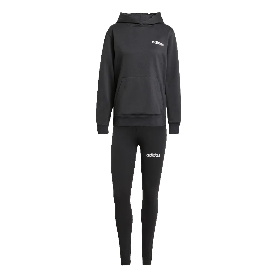 Imagen 2 de 7 de Conjunto adidas de ocio-NEGRO