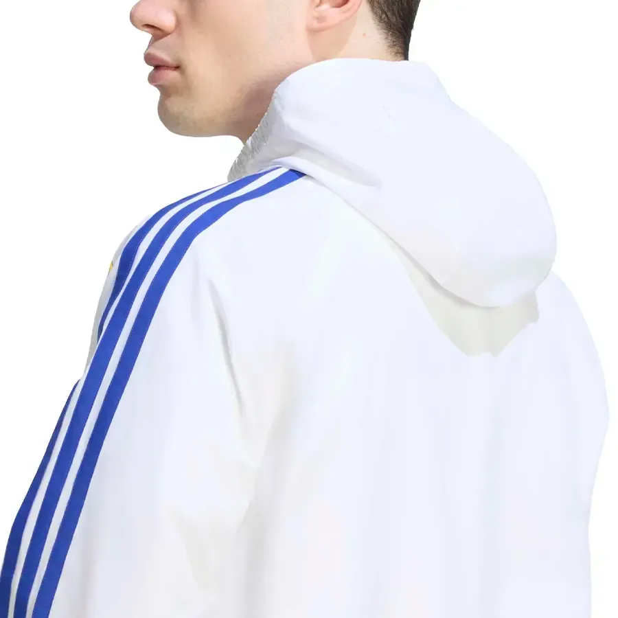 Imagen 4 de 5 de Campera adidas Boca Juniors Tiro26 Competition All Weather-BLANCO/AZUL/AMARILLO