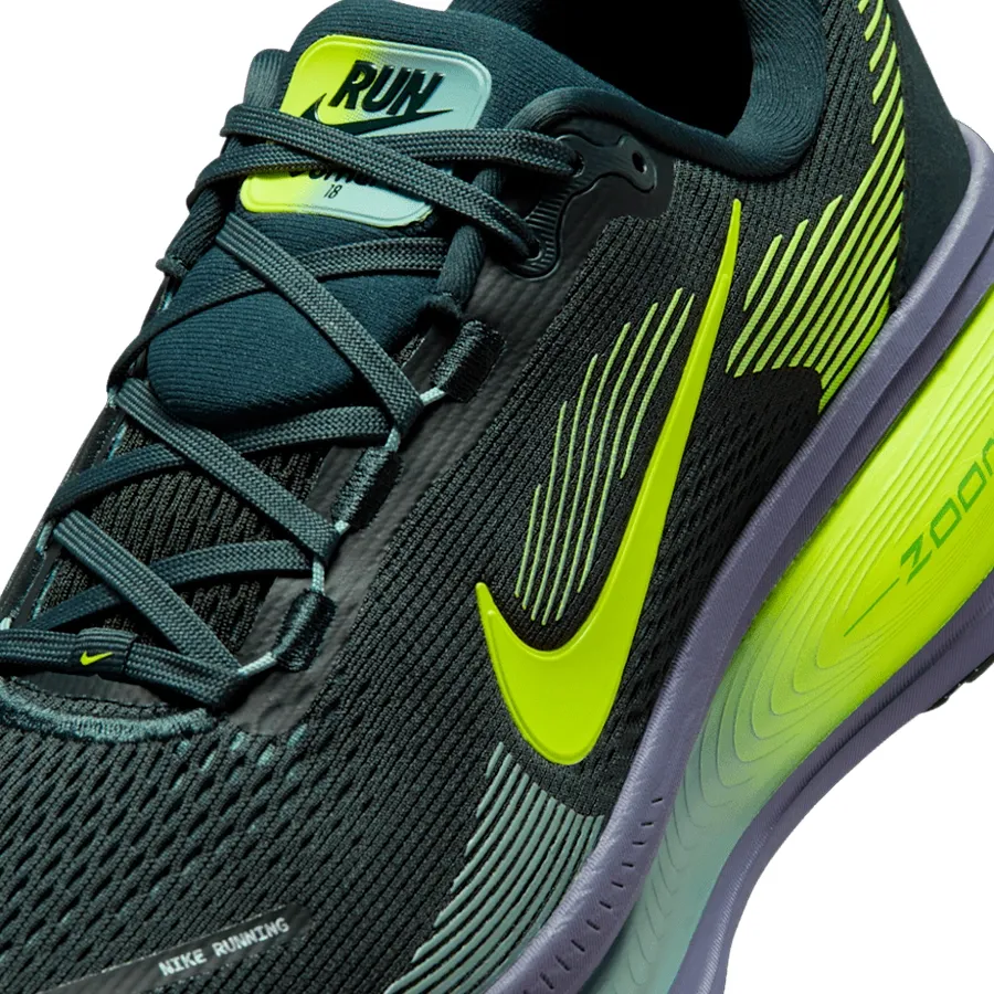 Imagen 6 de 8 de Zapatillas Nike Vomero 18-VERDE MUSGO/AMARILLO FLUOR
