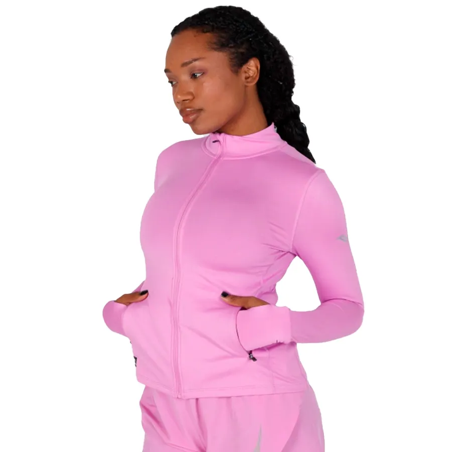 Imagen 2 de 5 de Campera Saucony Solstice Full Zip-ROSA