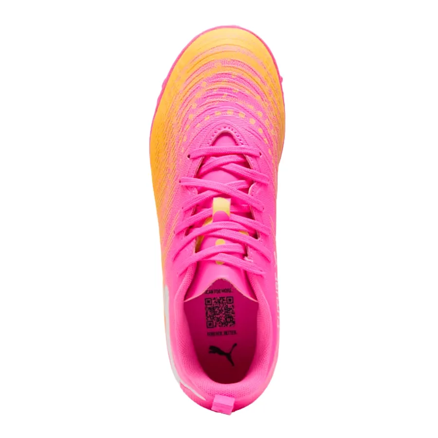 Imagen 3 de 7 de Botines Puma Future 9 Play Tf-ROSA FLUOR/TURQUESA/AMARILLO FLUOR