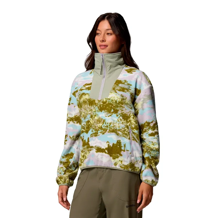 Imagen 1 de 5 de Buzo Columbia Sequoia Grove-VERDE/LAVANDA/CELESTE