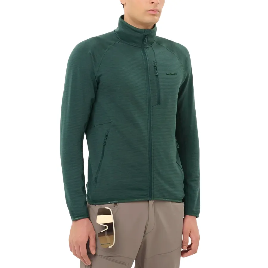 Imagen 0 de 8 de Buzo Salomon Essentials Lightwarm-VERDE OSCURO