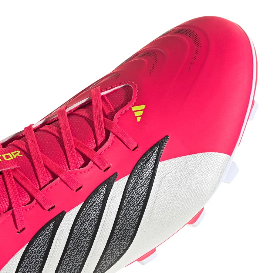 Imagen 5 de 7 de Botines adidas Predator Fg-CORAL FLUOR/HUESO/NEGRO