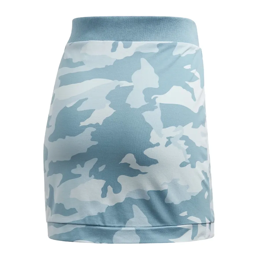 Imagen 1 de 2 de Pollera adidas originals Camuflada-CELESTE/BLANCO