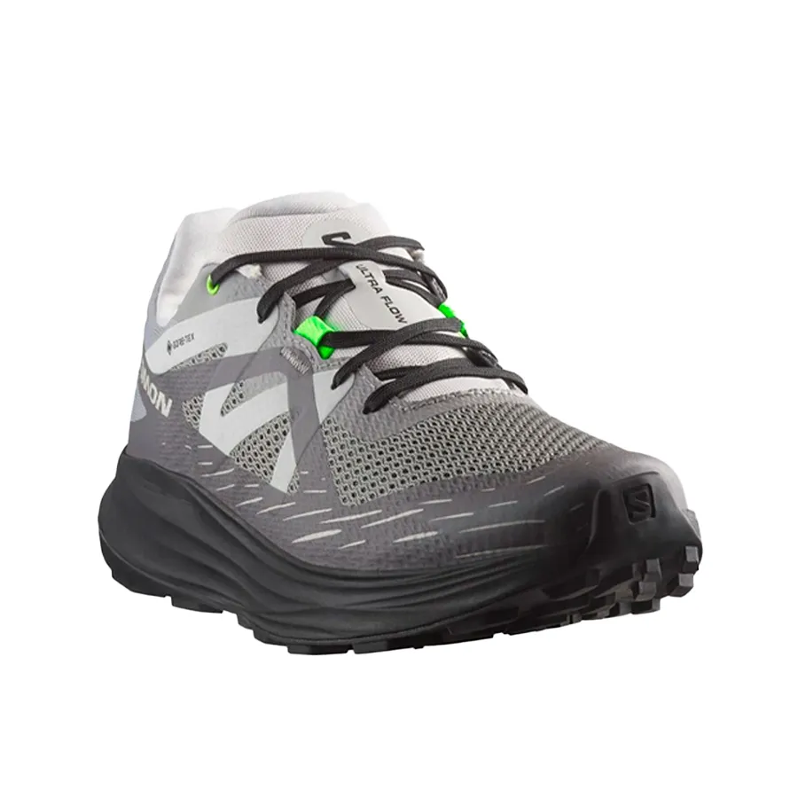 Imagen 2 de 5 de Zapatillas Salomon Ultra Flow Gtx-GRIS/GRAFITO/NEGRO