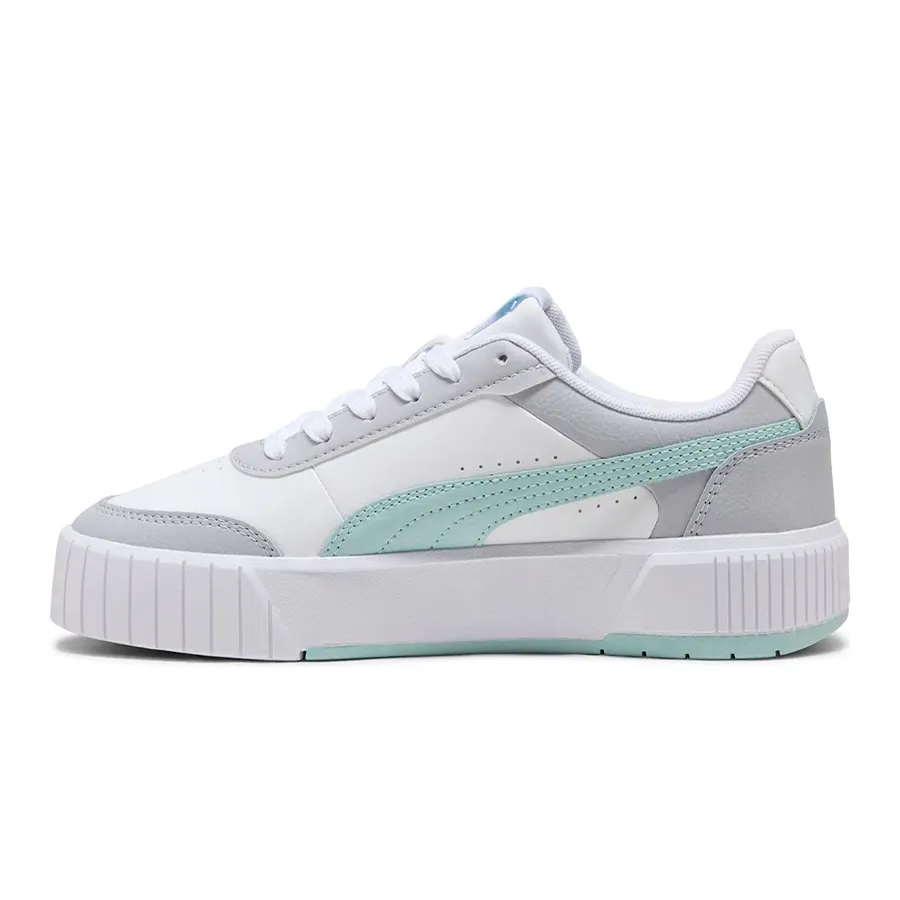 Imagen 2 de 6 de Zapatillas Puma Carina Mia-BLANCO/GRIS/VERDE AGUA