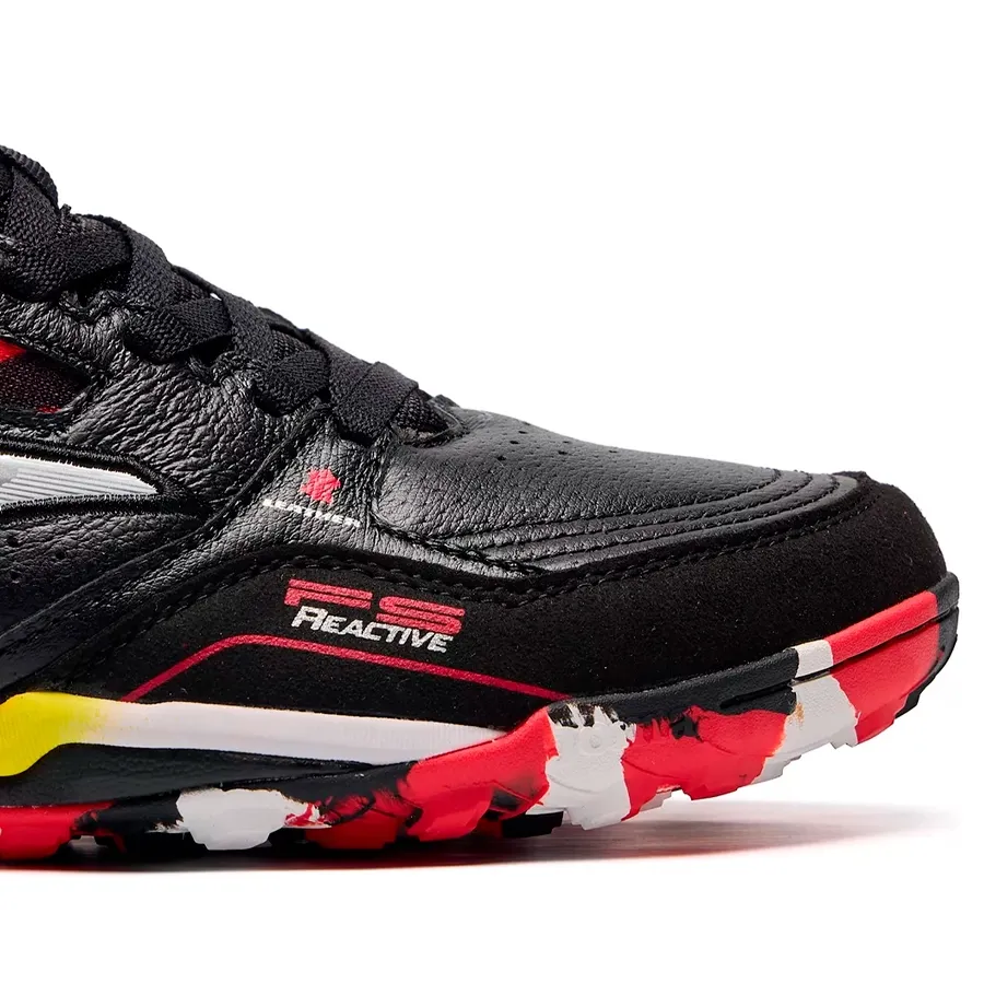 Imagen 5 de 6 de Botines Joma Reactive Tf-NEGRO/NARANJA/PLATA