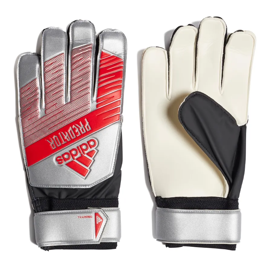 Imagen 0 de 4 de Guantes adidas de Entrenamiento Predator-PLATA/ROJO